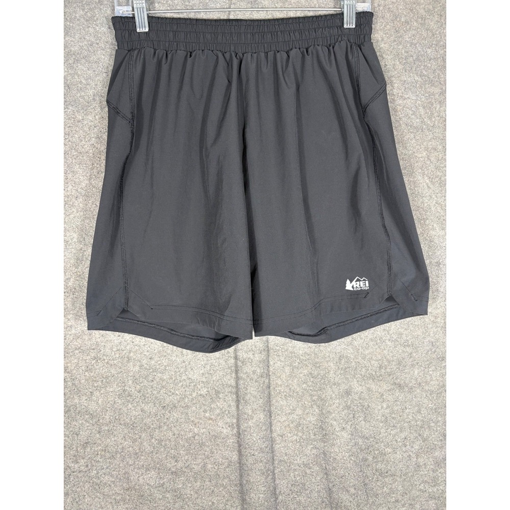 REI Co-op Mens Black Active Running Shorts Lined Size M 19558-S18